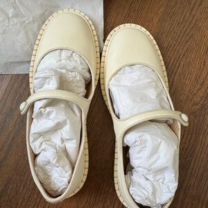 Chloe Cloudy White Mary Jane